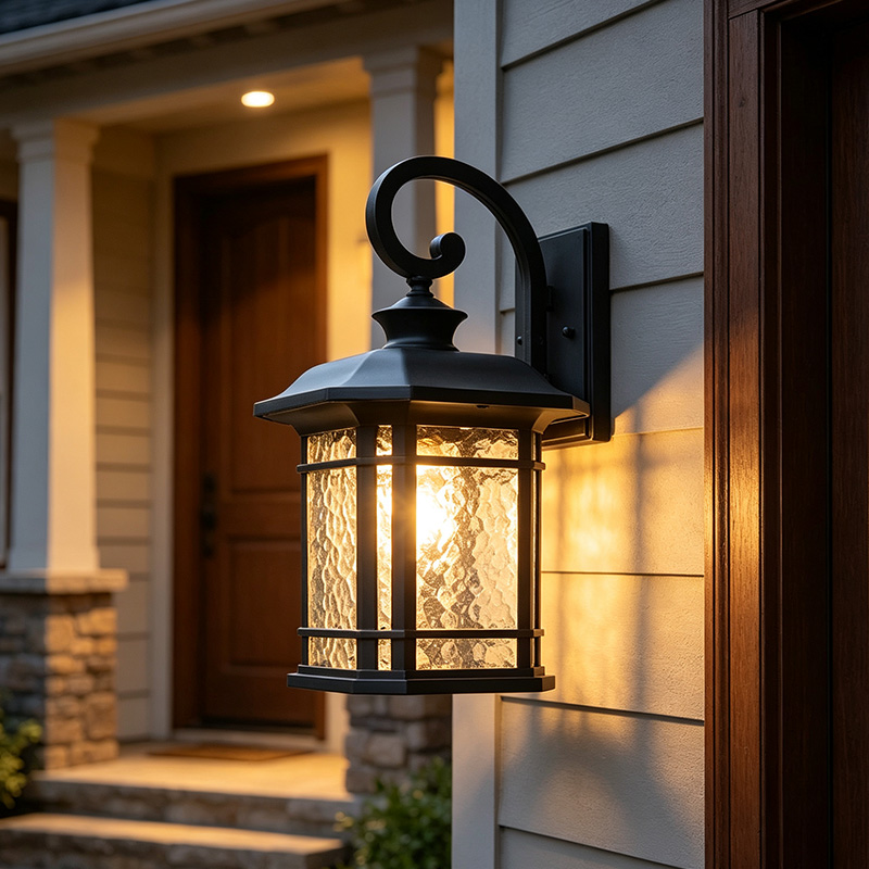 LED Aluminum Wall Light European Style Wall Lamps Waterproof Villa Outdoor Courtyard Balcony Corridor Exterior Wall Lamps