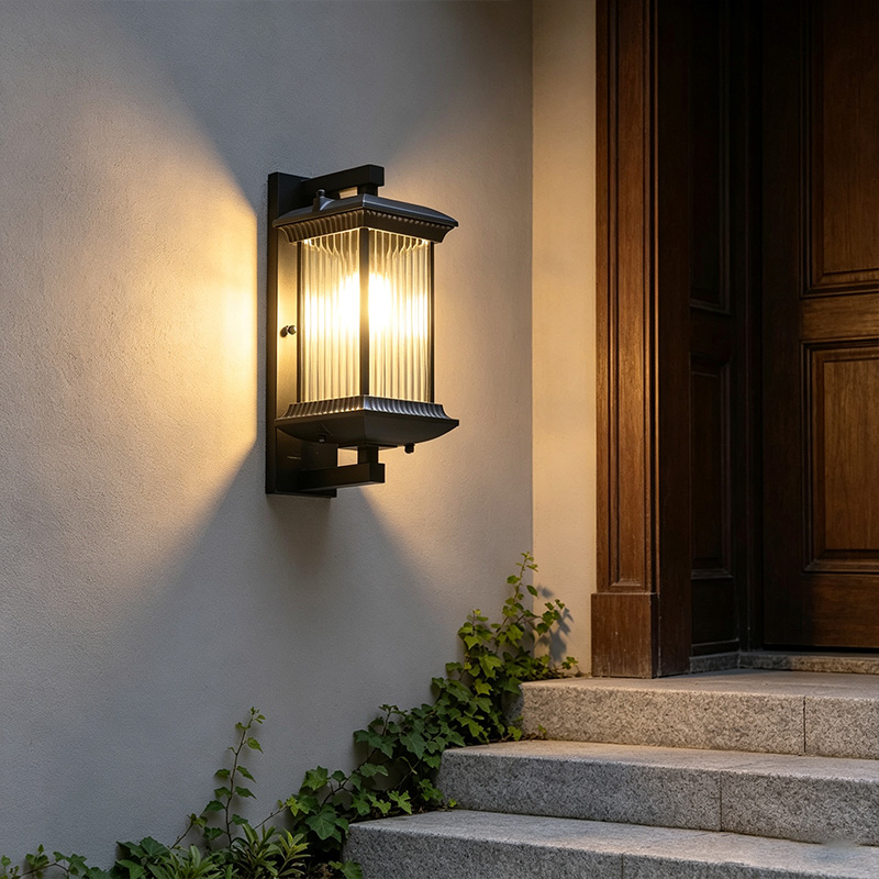 European Style Outdoor Wall Lamp Retro Waterproof Outdoor Wall Lamp Corridor and Passageway Ambient Decorative Led Wall Lamp