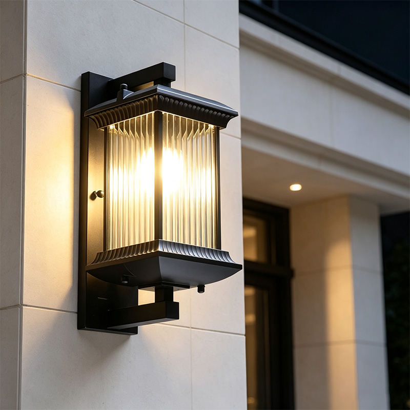 European Style Outdoor Wall Lamp Retro Waterproof Outdoor Wall Lamp Corridor and Passageway Ambient Decorative Led Wall Lamp